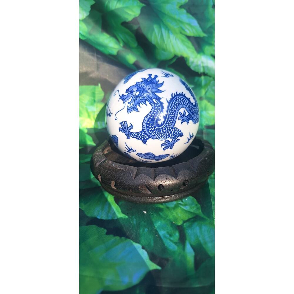Bombay Company Porcelain Dragon Ball